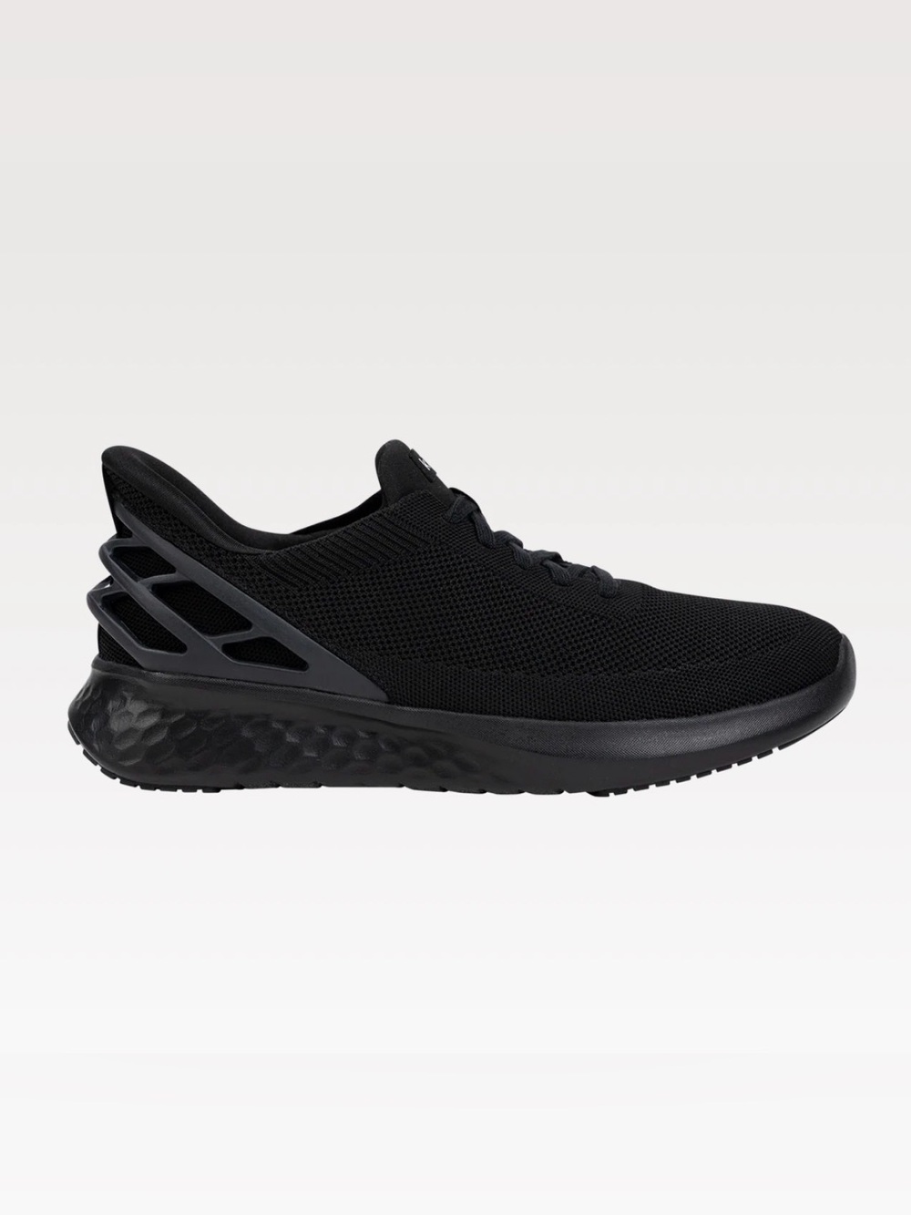 Kizik Athens Unisex Slip Ons Sneakers Shoes Size Men 5.5 Women 7 Wide Blackout